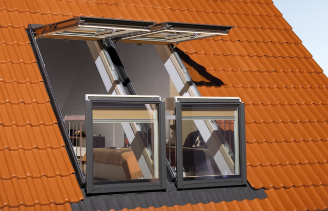 Fakro Balkon Tipi Çatı Pencereleri
